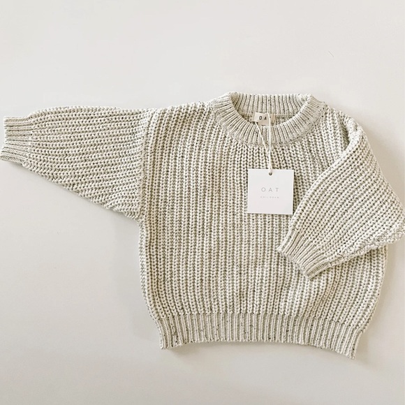 NWT 6/7 OAT & Co Pebble Chunky Knit Sweater & Sprinkle Knit Pant! - Picture 8 of 16